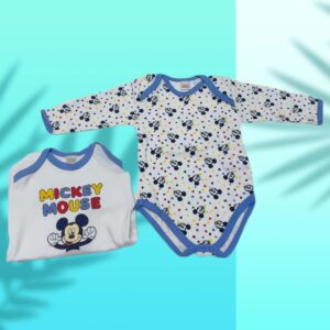 Disney Mickey Mouse baby bodysuit 2 piece set