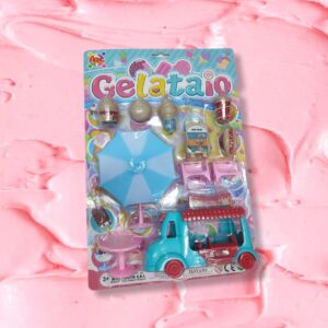 Gelataio toy set with 12 pieces